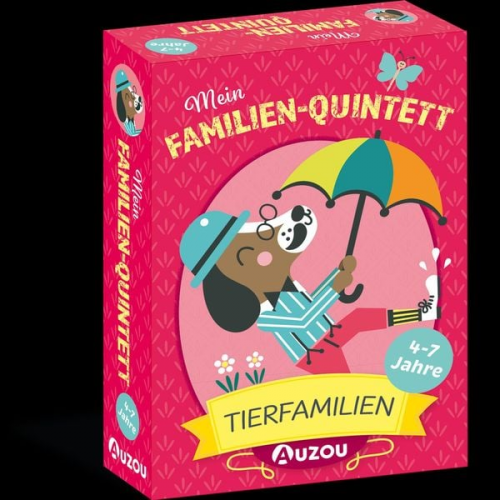 Auzou - Mein Quintett -Tierfamilien