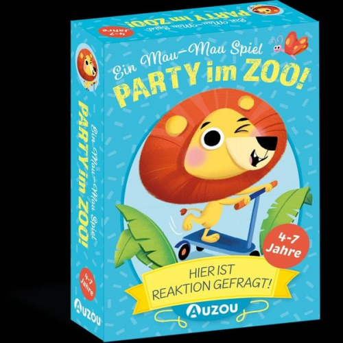 Auzou - Party im Zoo - Ein Mau-Mau-Spiel