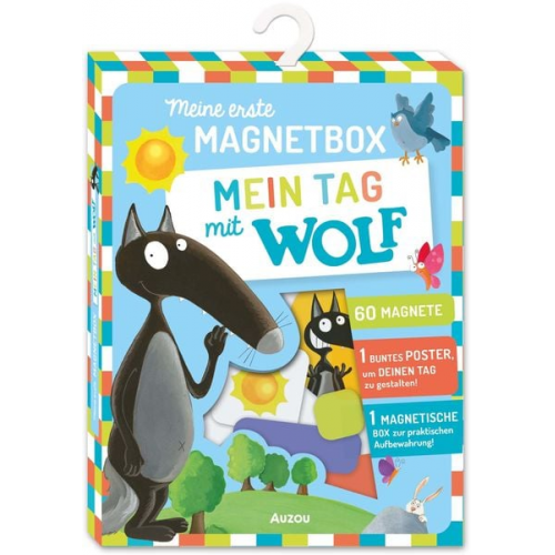 Auzou - Meine erste Magnetbox - Mein Tag mit Wolf