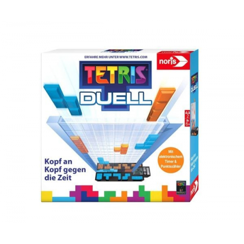Noris 606101799 - Tetris Duell, Geschicklichkeitsspiel, Taktikspiel