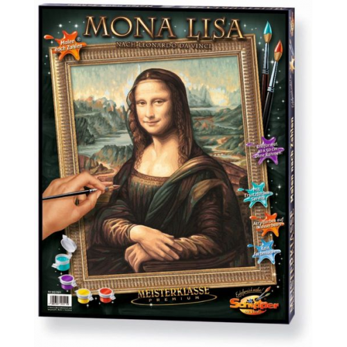 Schipper 609130511 - Malen nach Zahlen: Mona Lisa