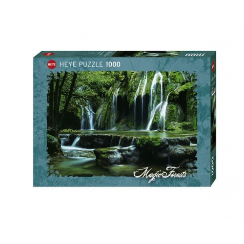 Heye - Standardpuzzle 1000 Teile - Magic Forests - Cascades