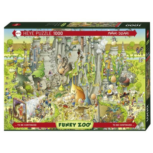 Heye - Standardpuzzle - Jurassic Habitat, 1000 Teile