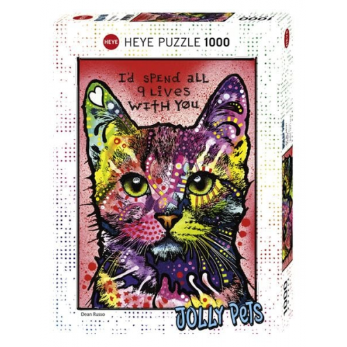 Heye - Standardpuzzle - 9 Lives, 1000 Teile