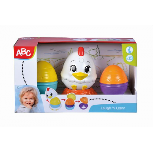 Simba 104010184 - ABC Stapelhühnchen, Stapeln, Sortieren