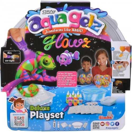 Simba - Aqua Gelz Deluxe Set Glowz