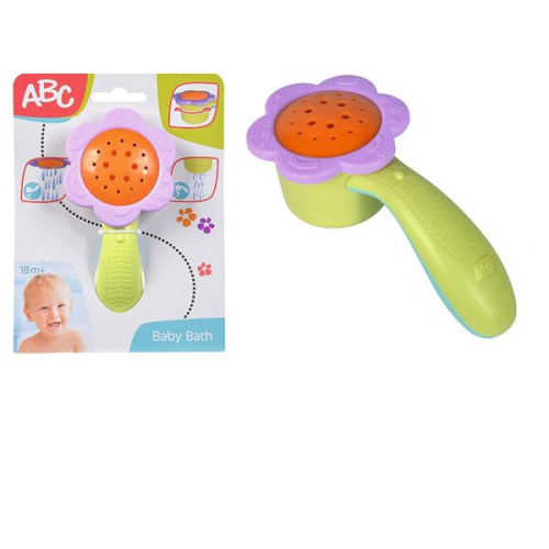 Simba 104010021 - ABC Duschi, Handbrause/Wasserschöpfer, Badewannen-Spielzeug, Baby Bath