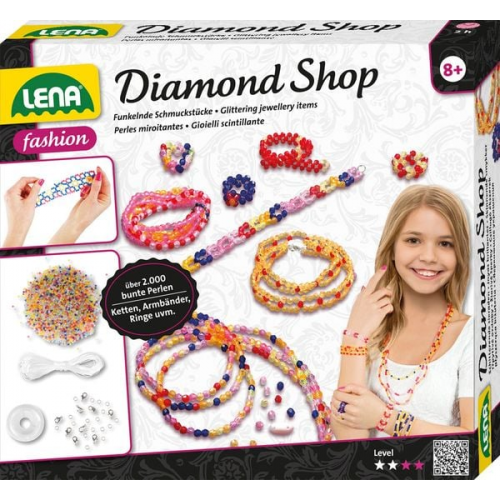 Lena Design Studio: Diamond Shop, Kunststoff Perlen