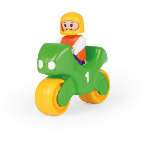 LENA® 01570 - My First Racers Motorrad, Spielzeugmotorrad