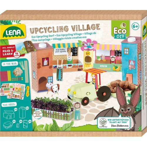 Lena - Eco Upcycling Village, Faltschachtel