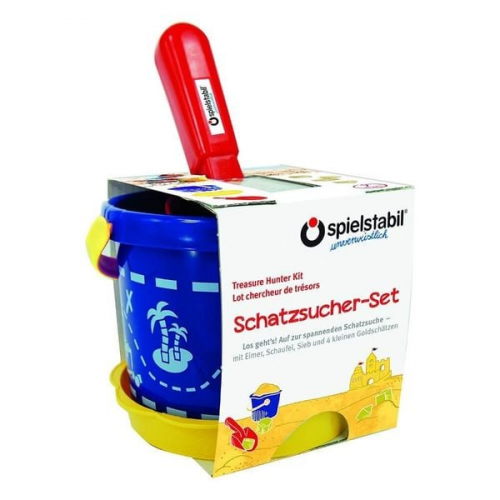 Spielstabil 7531- Schatzsucher-Set 7-teilig, Sandspielzeug