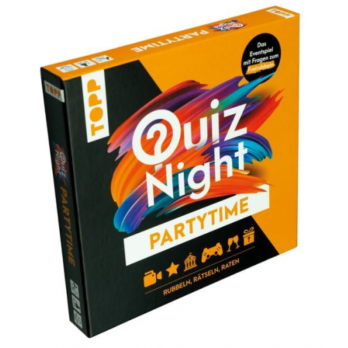 TOPP Quiznight - Partytime: RUBBELN, RÄTSELN, RATEN