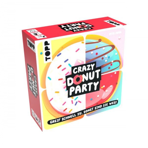 Crazy Donut Party. Greif schnell zu, sonst sind sie weg!