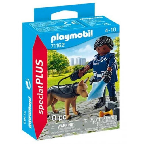 PLAYMOBIL® City Action 71162 Polizist mit Spürhund