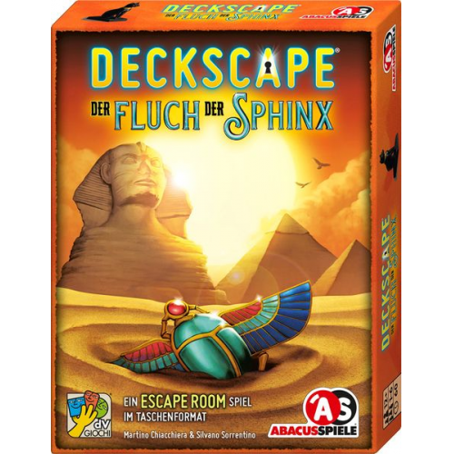 ABACUSSPIELE - Deckscape - Der Fluch der Sphinx