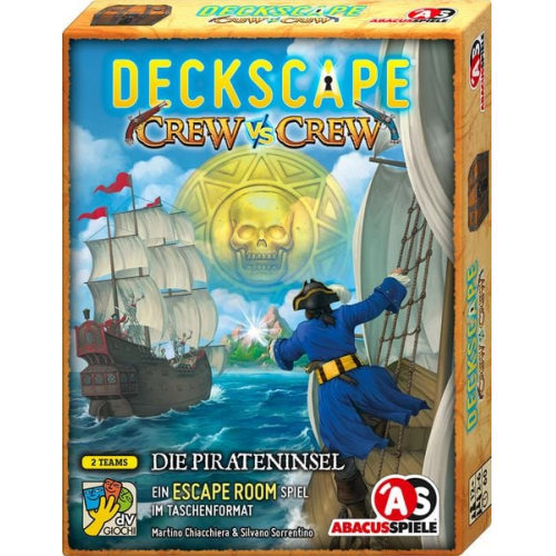 ABACUSSPIELE - Deckscape - Crew vs Crew - Die Pirateninsel