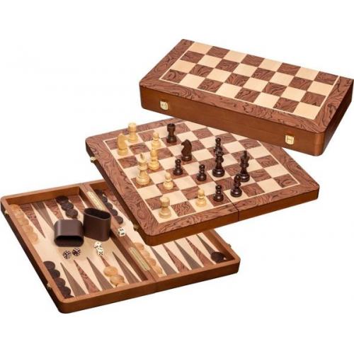 Philos - Schach-Backgammon-Dame-Set