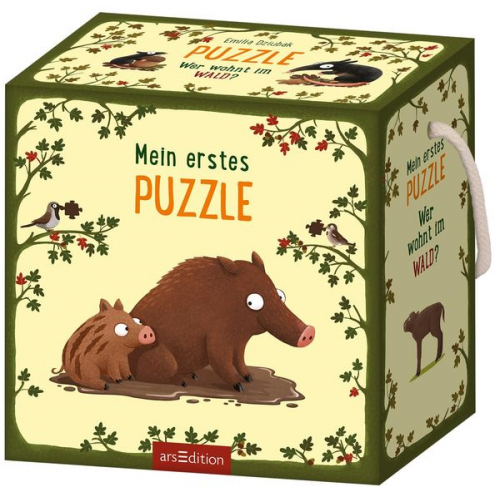 Mein erstes Puzzle: Wer wohnt im Wald?