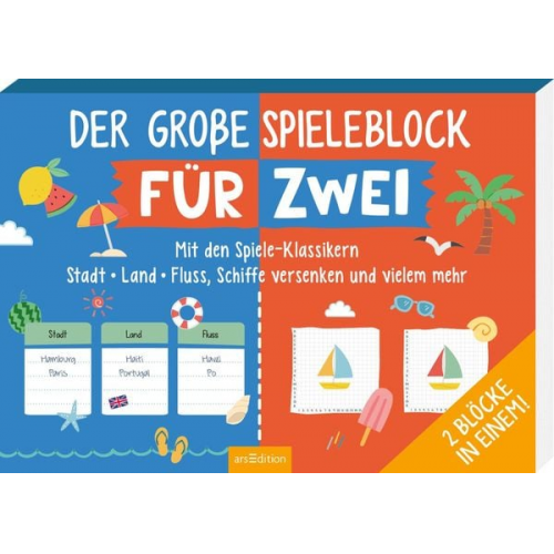 Der große Spieleblock für zwei