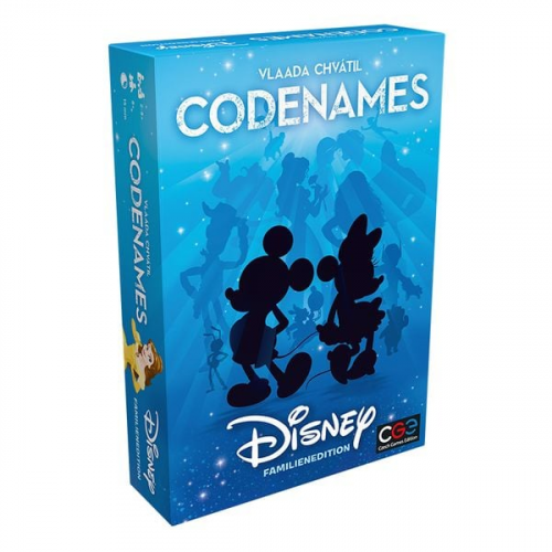 Asmodee CGED0049 - Codenames Disney, Family-Edition