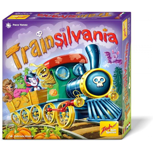 Zoch 601105170 - Trainsilvania, monstermäßiges Kinderspiel, Brettspiel