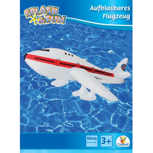 Splash & Fun Aufblasbares Flugzeug, 25 x 48 x 17 cm