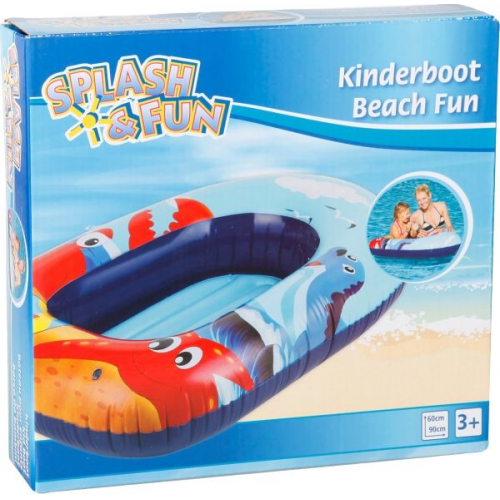 Splash & Fun Kinderboot Beach Fun, 95 x 60 cm