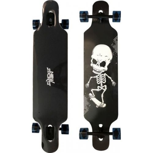 New Sports Longboard Skull, Länge 104 cm, ABEC 9