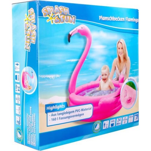 Splash & Fun Planschbecken Flamingo #100 cm