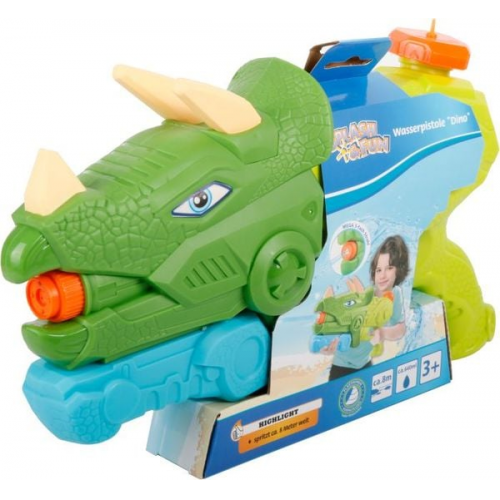 Splash & Fun Wasserpistole Dino Pumpfunktion