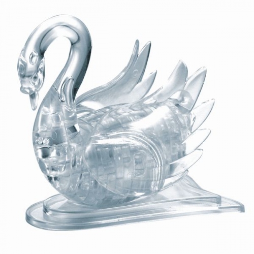 Jeruel Industrial - Crystal Puzzle, Schwan transparent