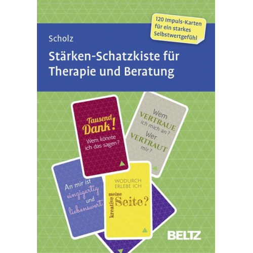 Stärken-Schatzkiste für Therapie und Beratung, 120 Karten