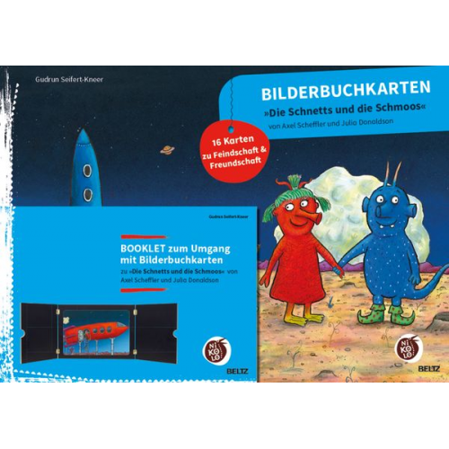 Bilderbuchkarten »Die Schnetts und die Schmoos« von Axel Scheffler und Julia Donaldson