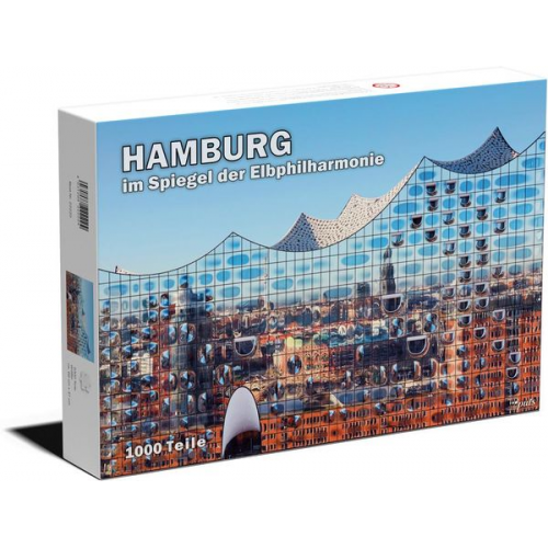 Hamburg im Spiegel der Elbphilharmonie, 1000 Teile