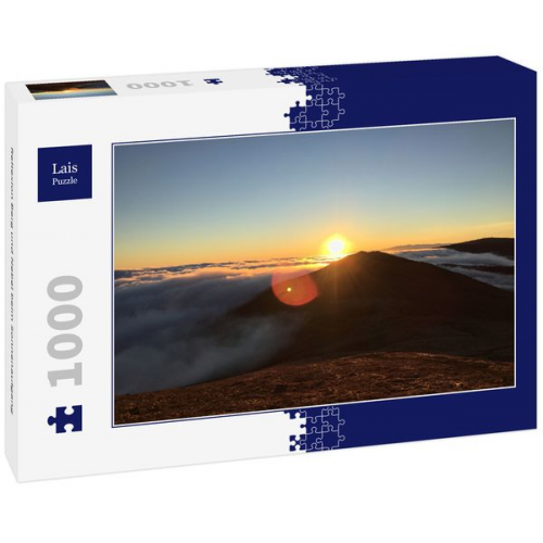 Lais Puzzle Reflexion Berg und Nebel beim Sonnenaufgang 1000 Teile
