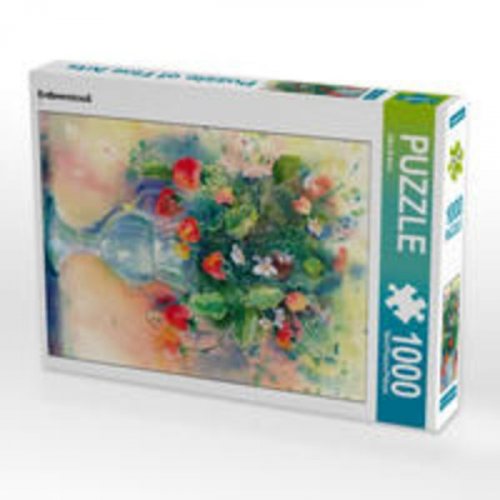 CALVENDO Puzzle Erdbeerstrauß 1000 Teile Lege-Größe 48 x 64 cm Foto-Puzzle Bild von Jitka Krause