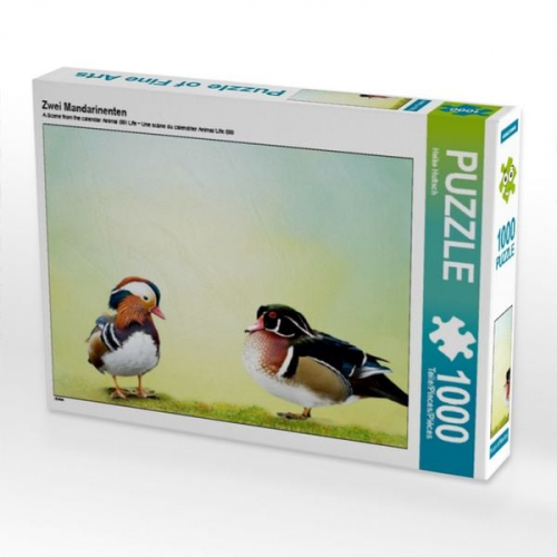 Zwei Mandarinenten (Puzzle)