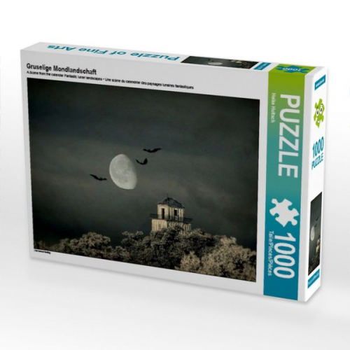 Gruselige Mondlandschaft (Puzzle)