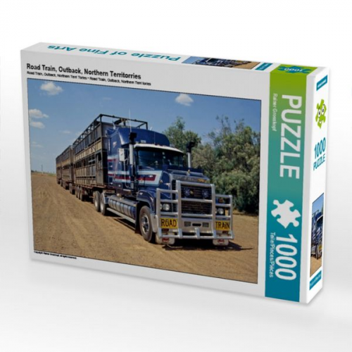 Road Train, Outback, Northern Territorries (Puzzle)