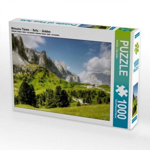 Meisules Türme - Sella - Gröden (Puzzle)