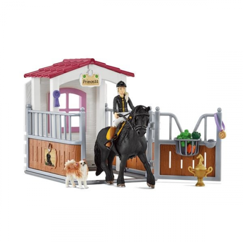 Schleich Horse Club 42437 - Pferdebox mit Tori & Princess