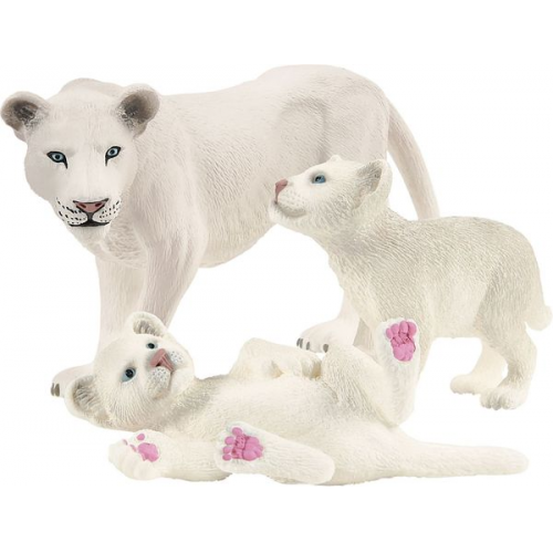 Schleich 42505 - Wild Life, Löwenmutter mit Babys