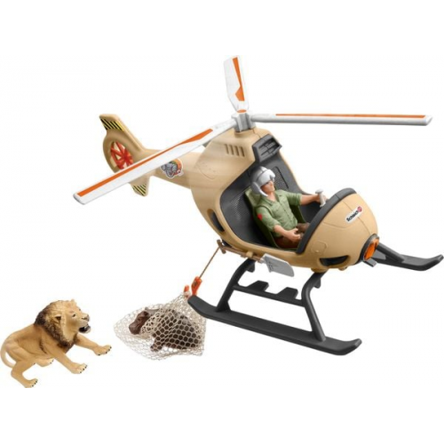 Schleich Wild Life 42476 - Helicopter Tierrettung