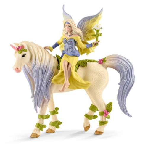 Schleich 70565 - Bayala, Sera mit Blüten-Einhorn