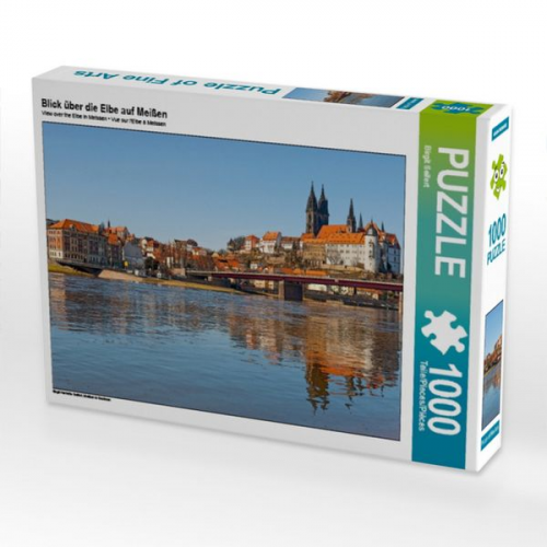 Blick über die Elbe auf Meißen (Puzzle)