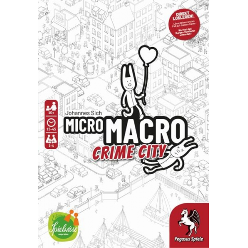 Edition Spielwiese - MicroMacro - Crime City, deutsche Ausgabe