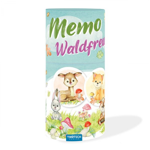 Trötsch Memo Spiel Waldfreunde