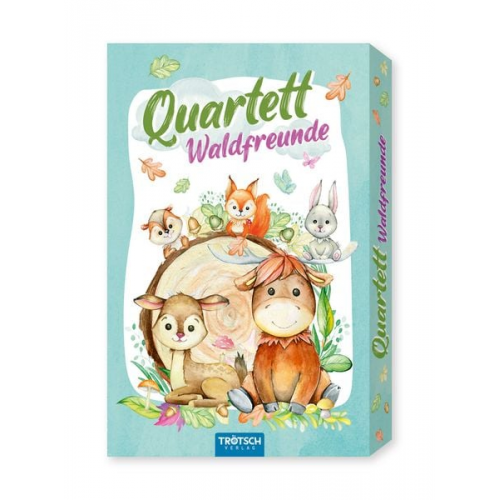 Trötsch Quartett Spiel Waldfreunde