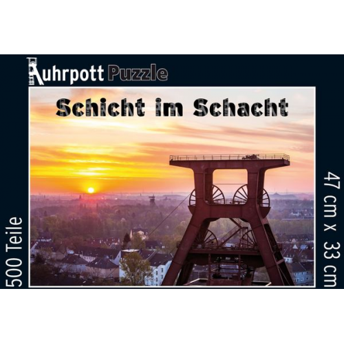 Ruhrpott Puzzle "Schicht im Schacht"