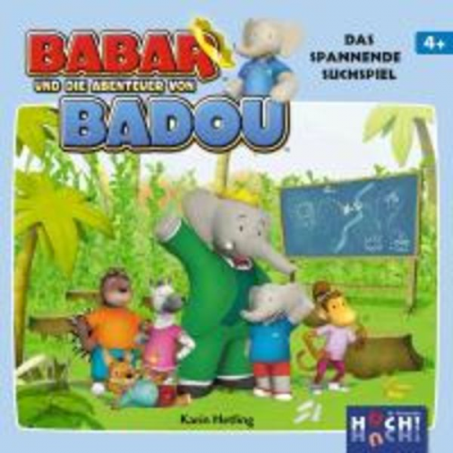 Babar und die Abenteuer von Badou (Kinderspiel), Das spannende Suchspiel